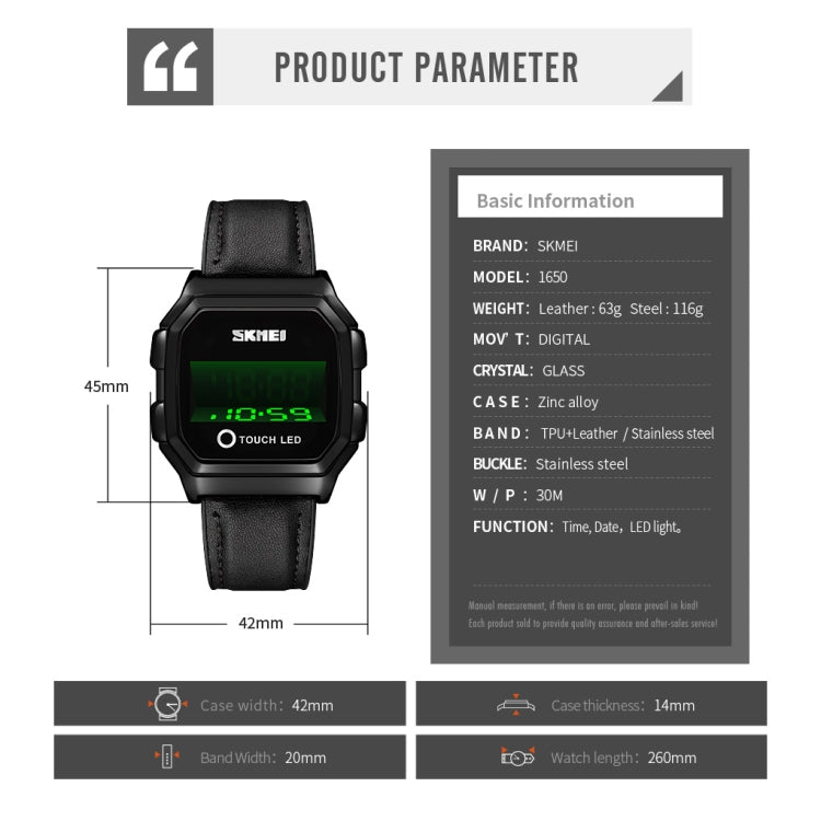skmei-1650-leather-strap-version-led-digital-display-electronic-watch-with-touch-luminous-buttongold