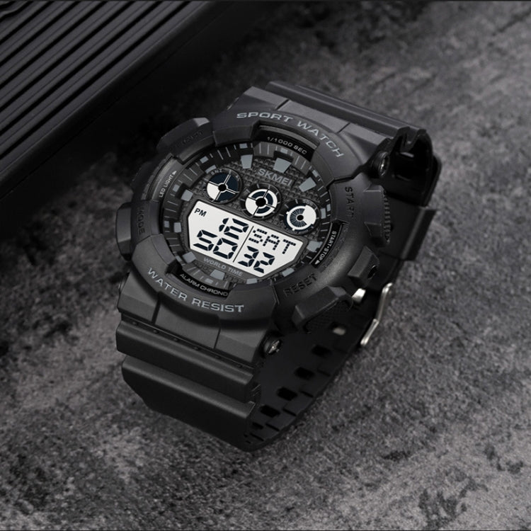 skmei-1857-stainless-steel-buckle-pu-strap-waterproof-electronic-watchred