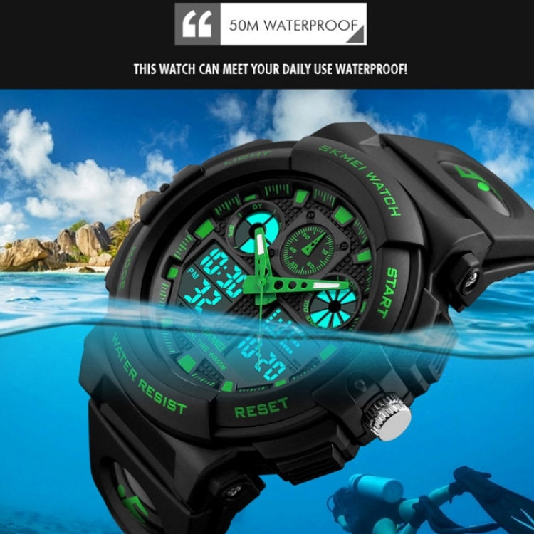skmei-1270-men-waterproof-dual-display-digital-watch-outdoor-sports-watchgreen