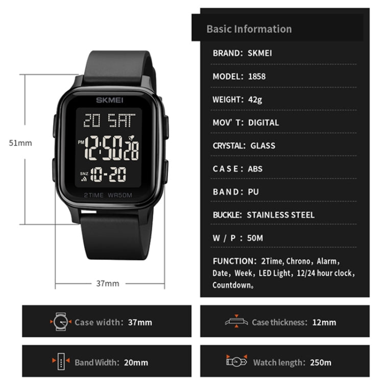 skmei-1858-square-waterproof-digital-dual-display-led-luminous-watchblack