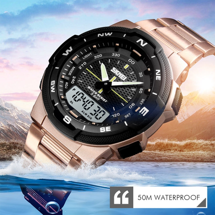 skmei-1370-multifunctional-men-outdoor-sports-noctilucent-waterproof-stainless-steel-digital-wrist-watch-black-white